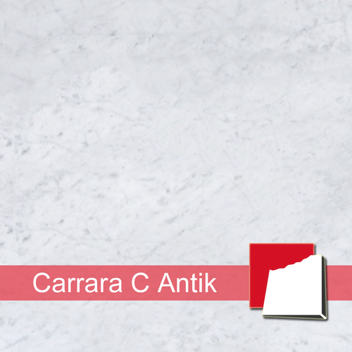 Antikmarmor-Fliesen, Bianco Carrara C