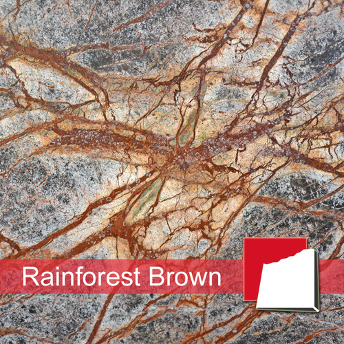 Antikmarmor-Fliesen, Rainforest Brown