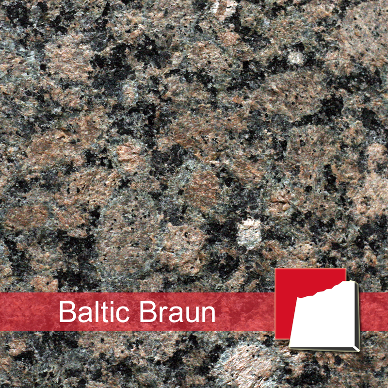 Terrassenplatten Baltic Braun