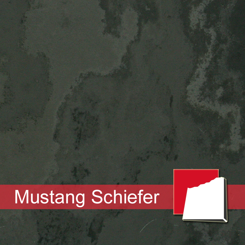 Terrassenplatten Mustang Schiefer