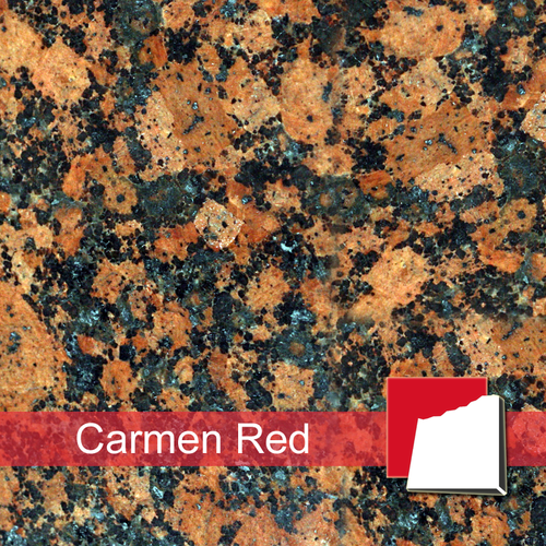 Carmen Red Granit-Fensterbänke