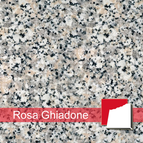 Rosa Ghiandone Granit-Fensterbänke