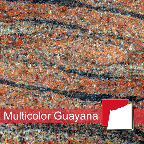Multicolor Guayana Granitplatten