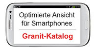 Granit-Katalog optimiert für mobile Endgeräte